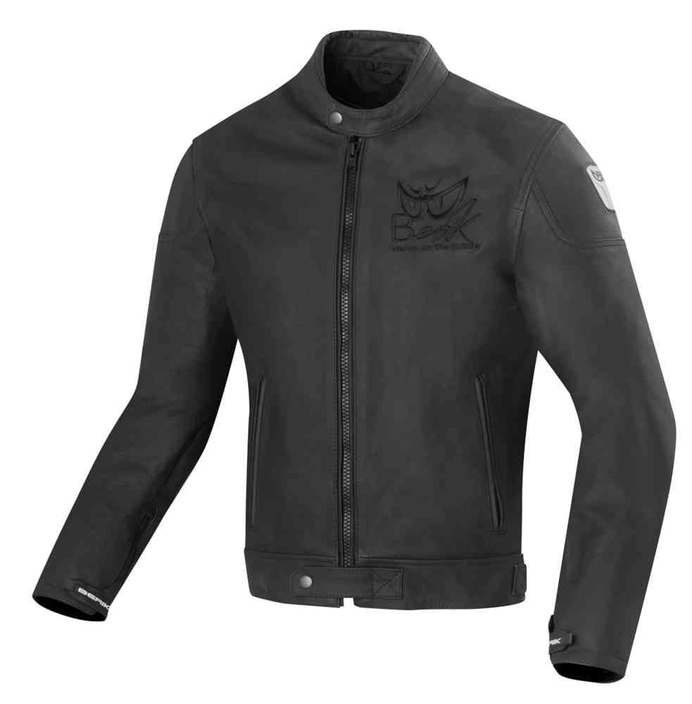 Berik Classic Racer Chaqueta de cuero de motocicleta