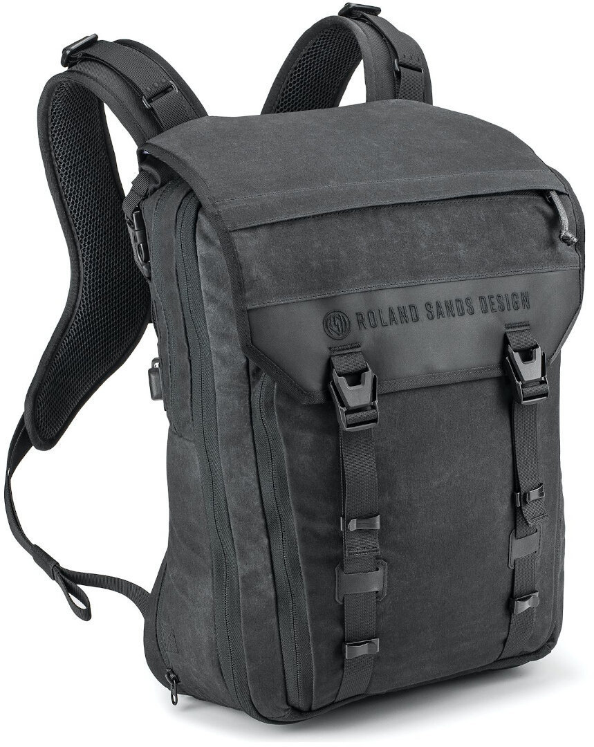 Kriega Roland Sands Design X Roam 34 Rucksack, schwarz, schwarz