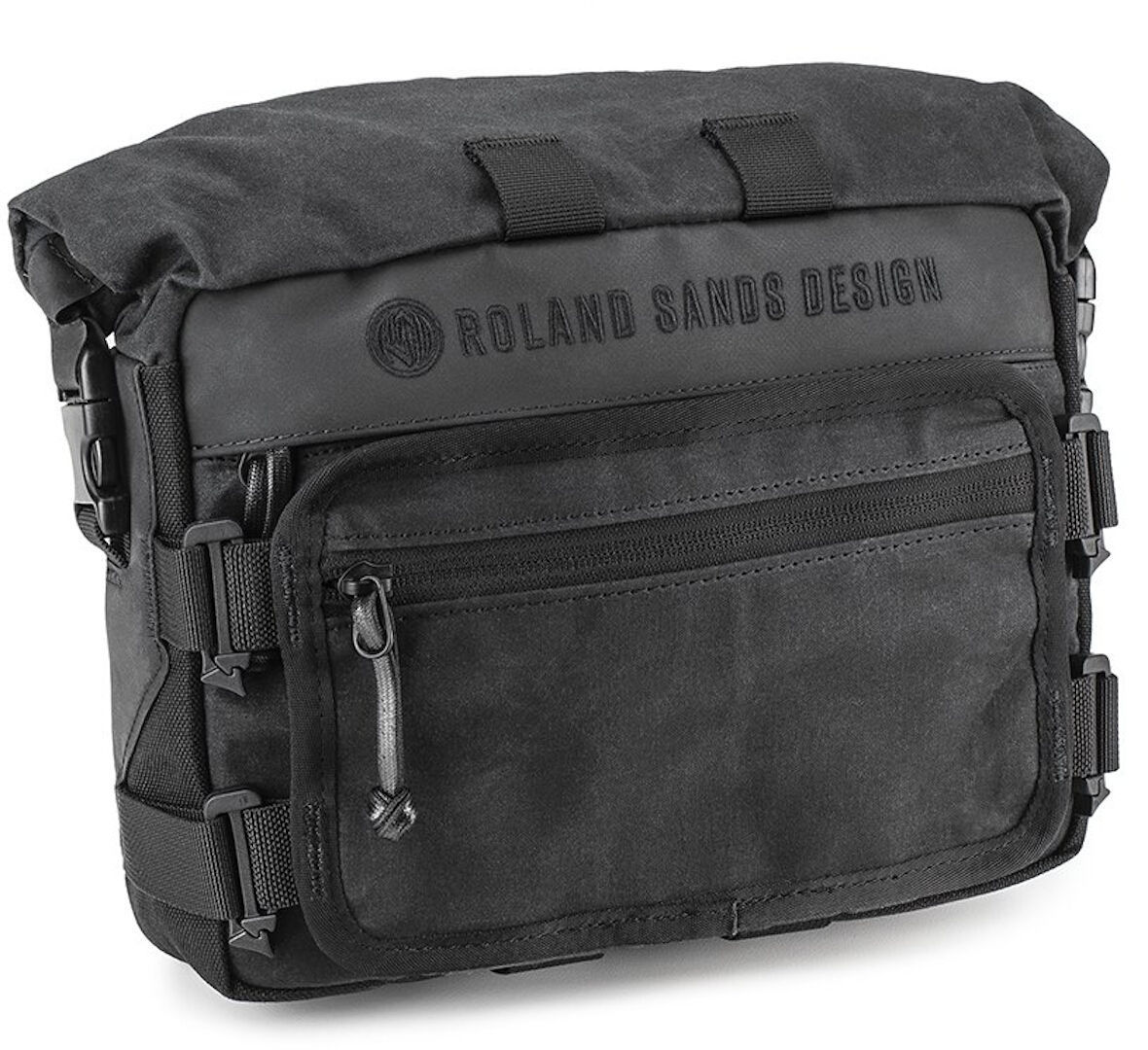 Image of Kriega Roland Sands Design X Roam Borsa manubrio, nero