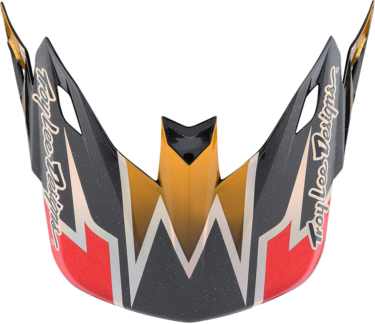 Troy Lee Designs SE5 Lightning Helmet Peak, black-gold, black-gold