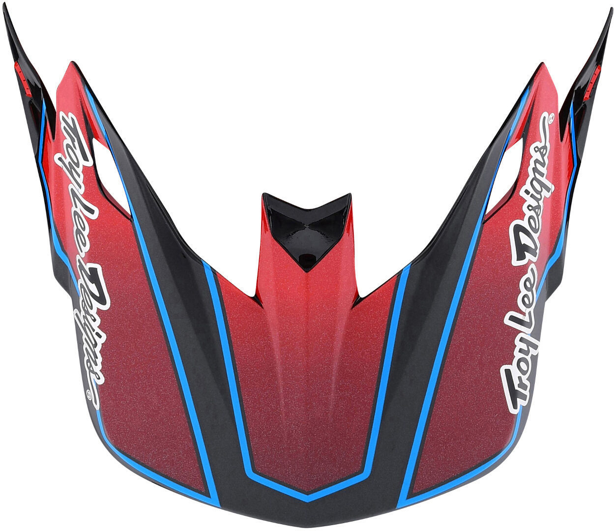 Troy Lee Designs SE5 Team Helmet Peak, red, red