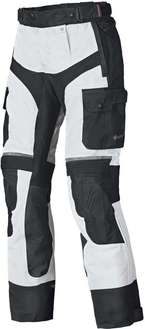 Held Omberg Base Motorcycle Textile Pants, black-grey, Size 6XL for Men-image-974268057