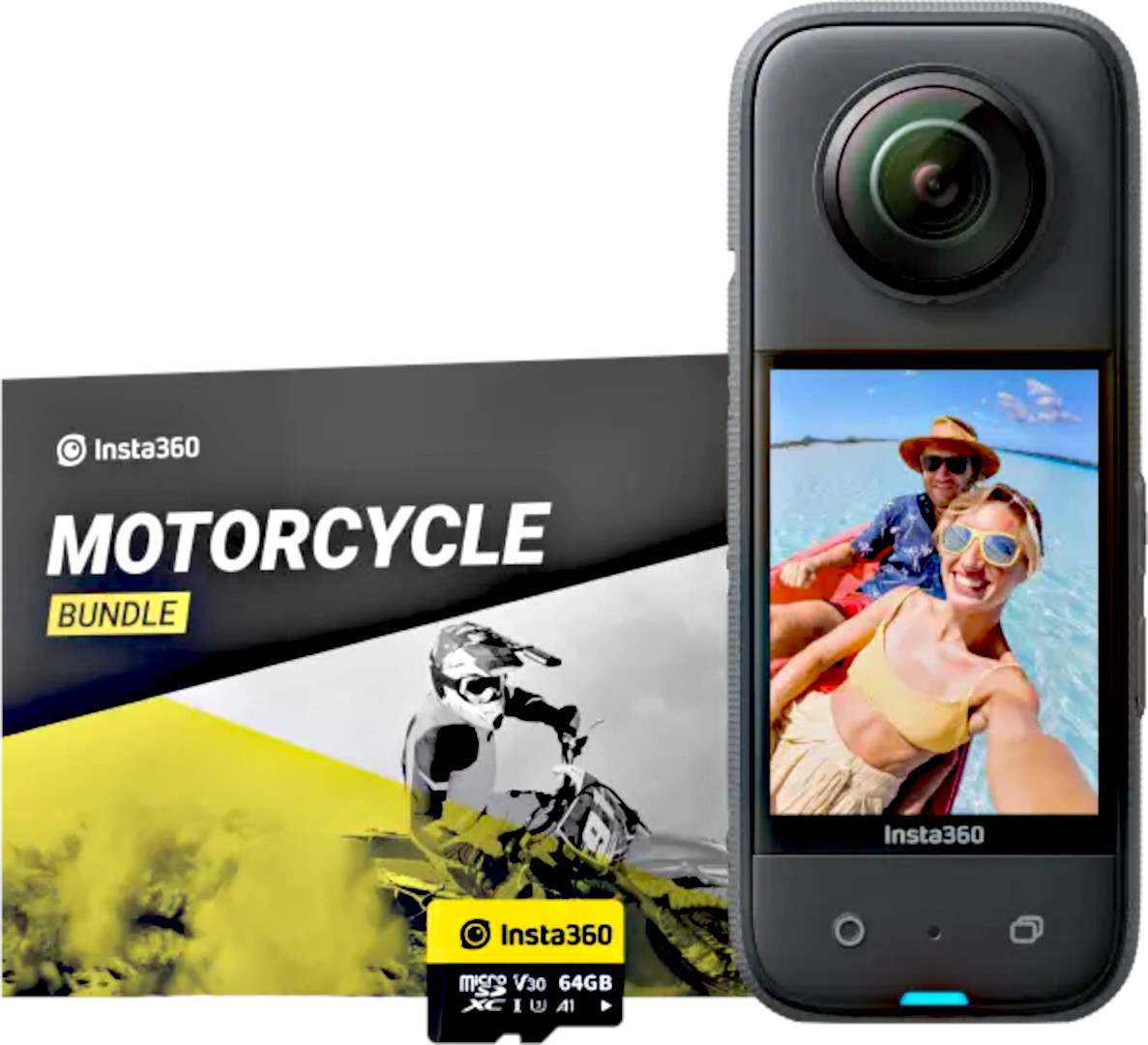 Insta360 X3 and X2 Motor Club - Motorcycle Kit and Accessories of