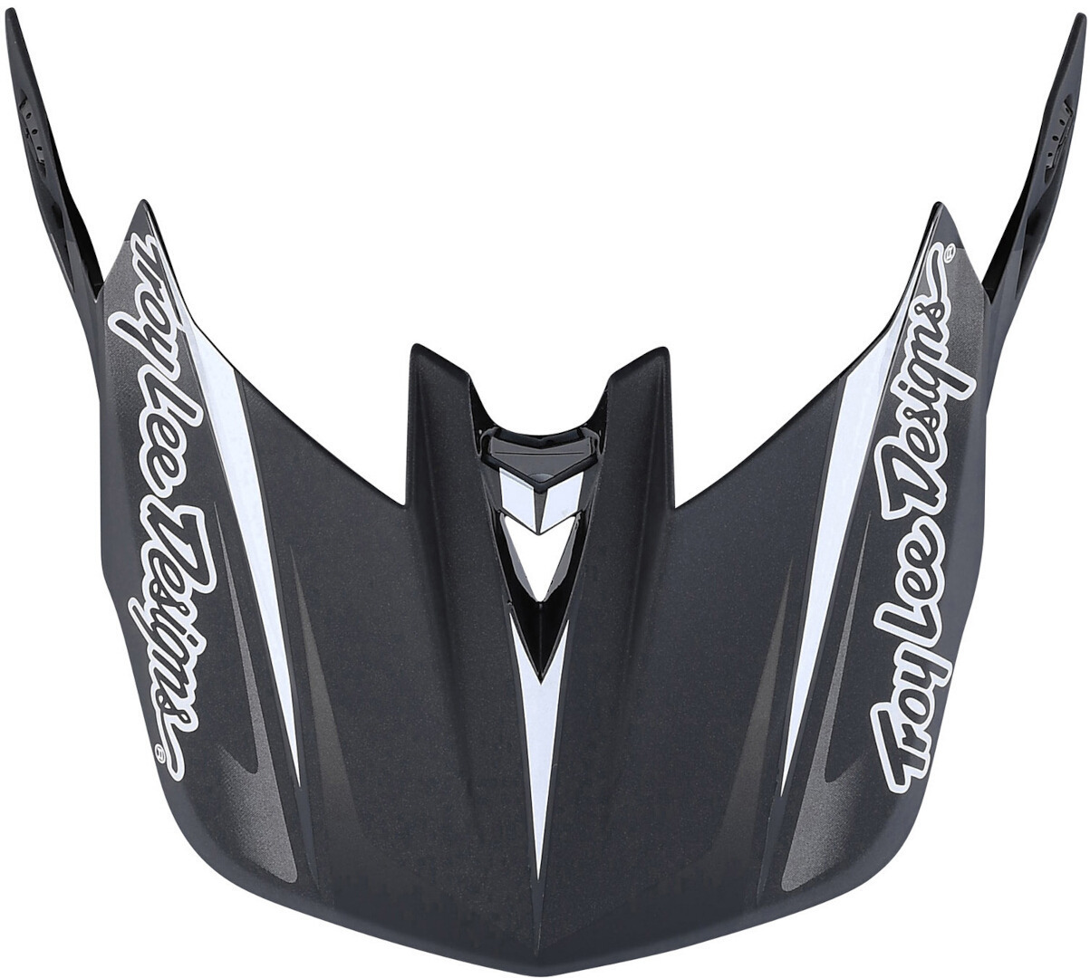 Troy Lee Designs D4 Lines Helmet Peak, black-grey, black-grey