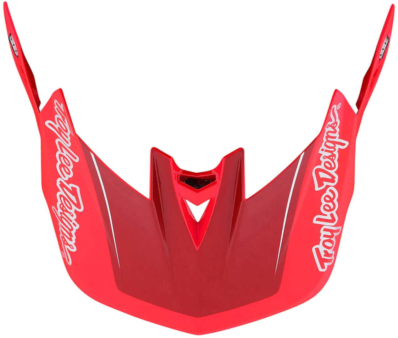 Troy Lee Designs D4 Shadow Helmet Peak, red, red
