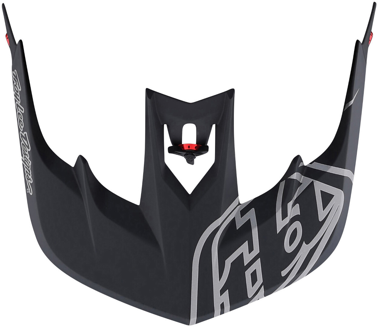 Troy Lee Designs Stage Nova Helmet Peak, black-red, black-red