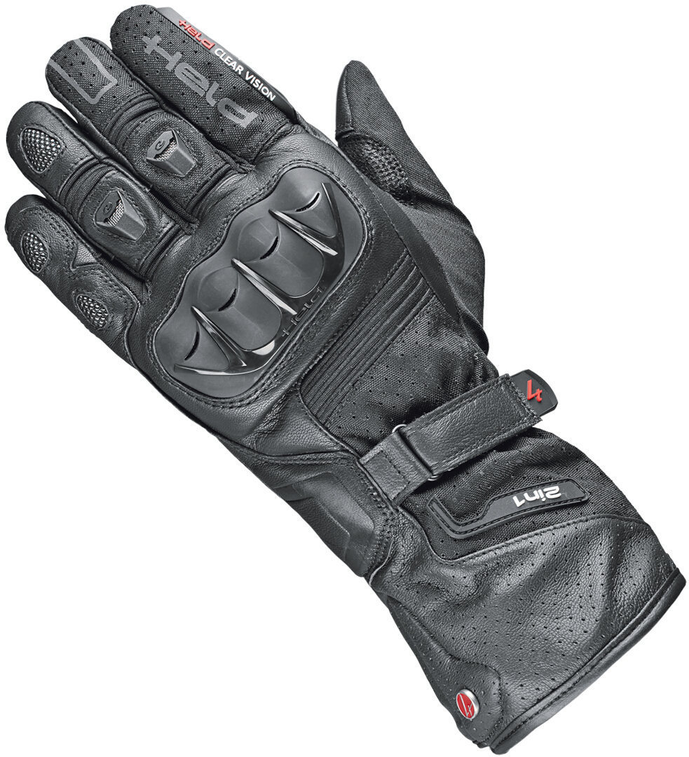 Held Air n Dry II Motorradhandschuhe, schwarz, Größe 2XL, schwarz, Größe 2XL