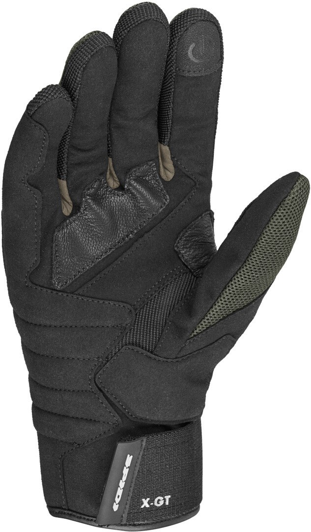 Side view of Spidi X-GT 2022 Motorcycle Gloves, black-green, Size 3XL for Men