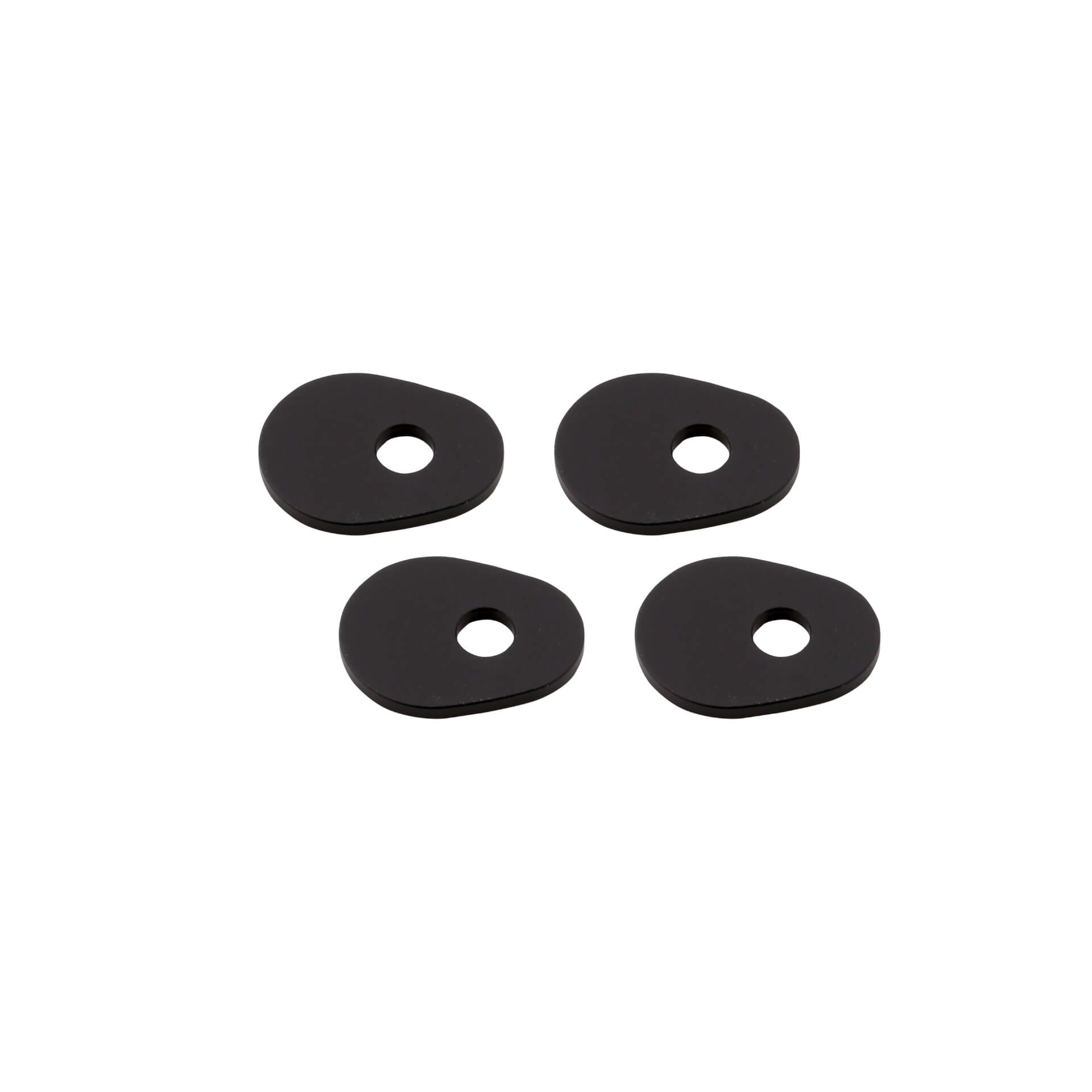 Highsider Unisex Black Mounting Plates Indy Spacer, Triumph Bonneville/Thruxton,