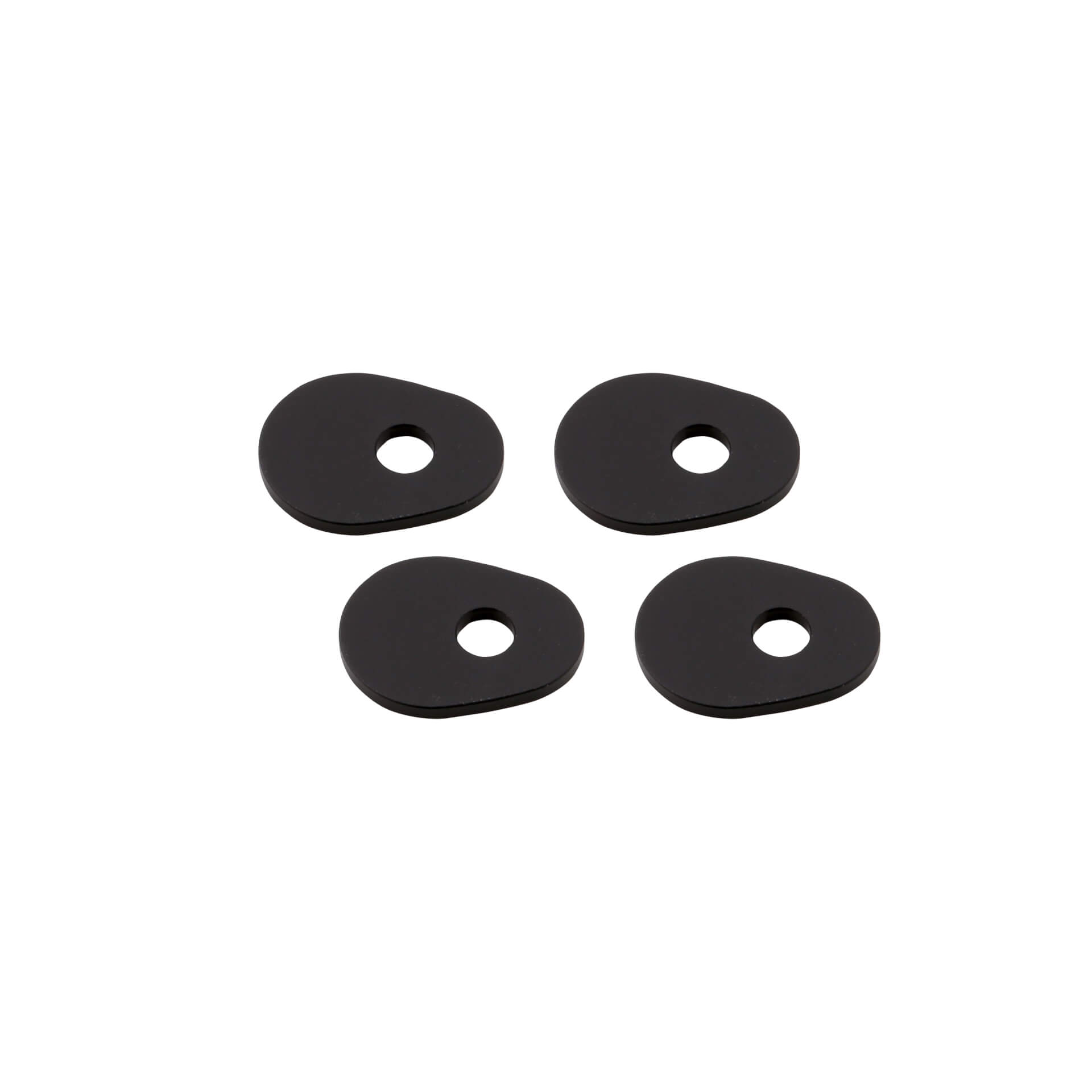 HIGHSIDER Mounting plates INDY SPACER, TRIUMPH Bonneville/Thruxton, black, black