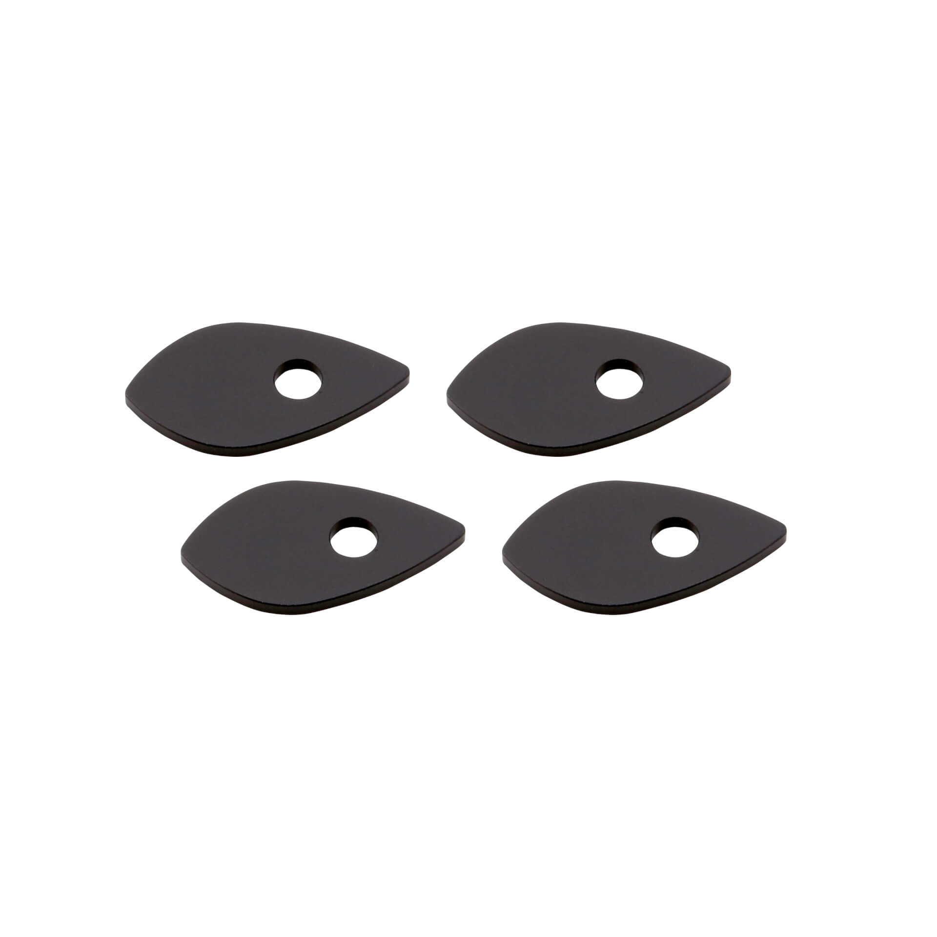HIGHSIDER Mounting plates INDY SPACER, div. HONDA, black, black