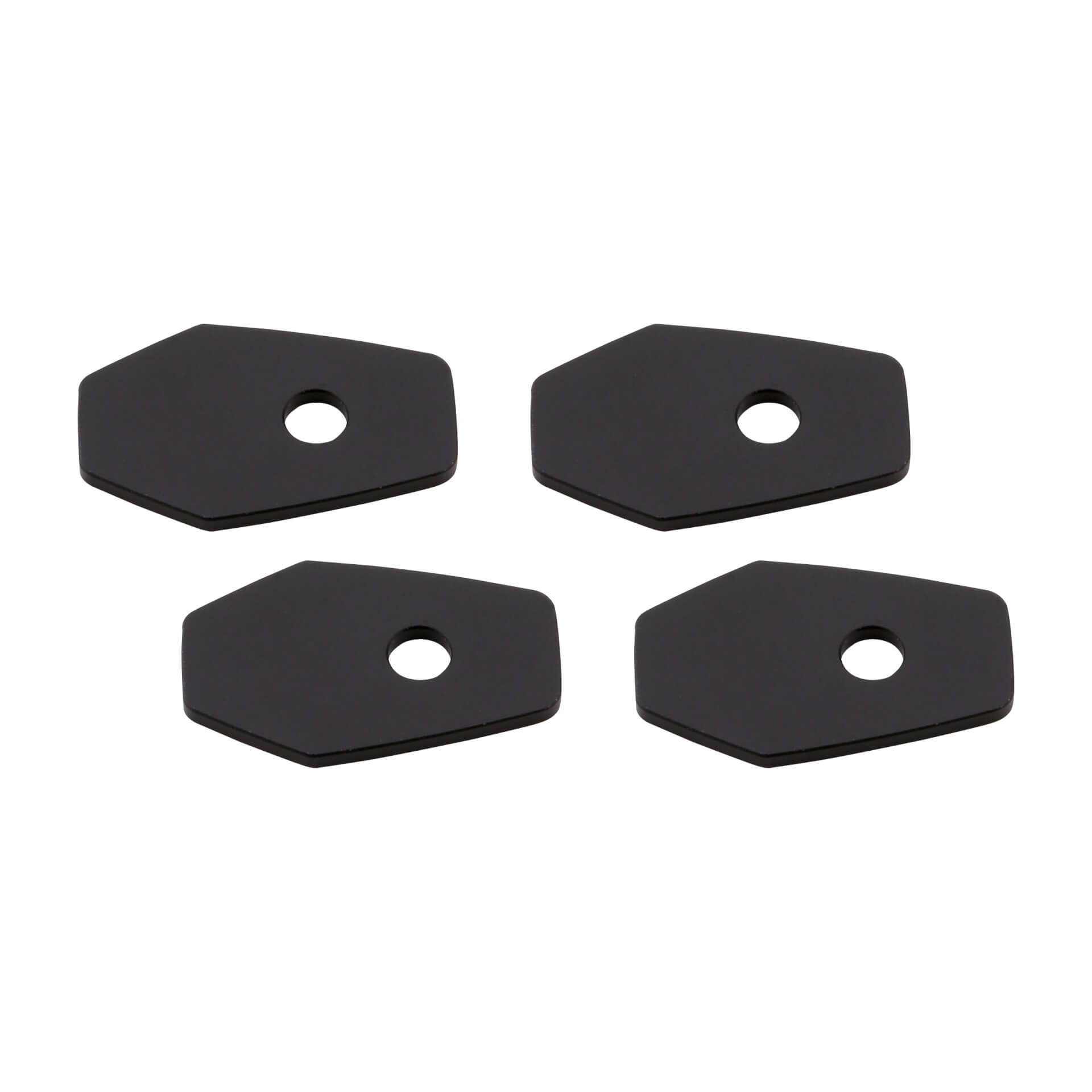 HIGHSIDER Mounting plates INDY SPACER, SUZUKI GSX-S 1000, black, black