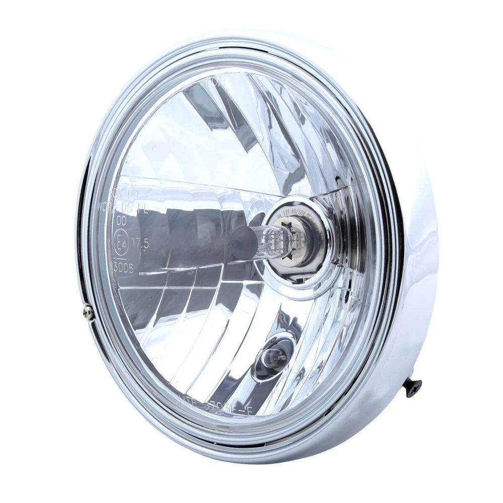 LSL Headlight insert Eighties 7 inch, clear
