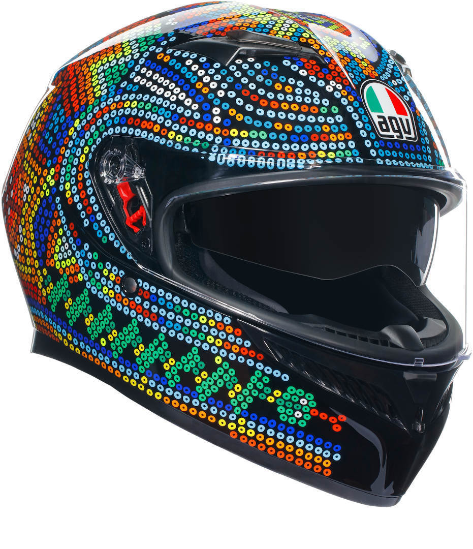 Image of AGV Rossi Winter Test 2018 Casco, multicolore, dimensione 2XL