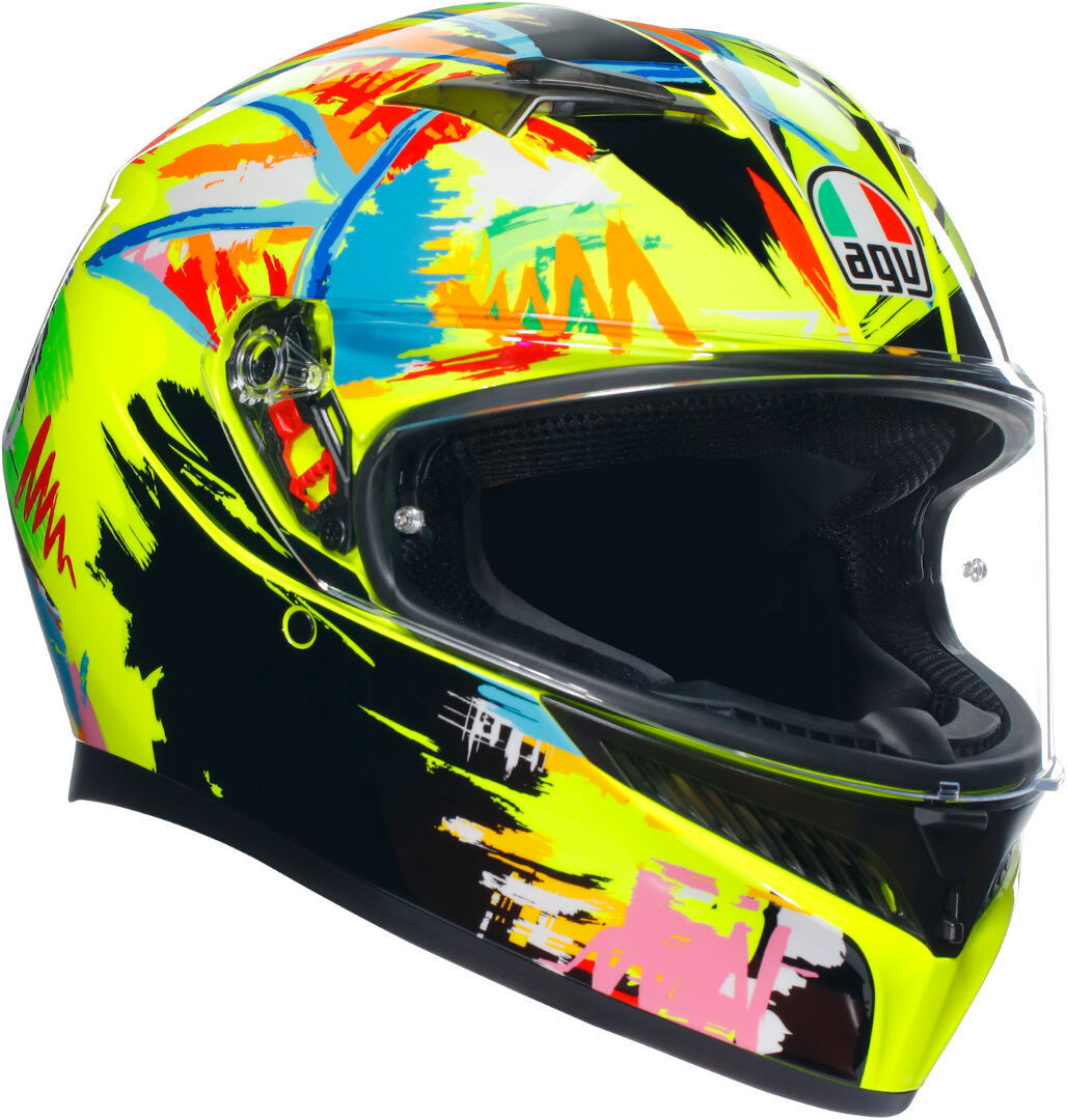 Image of AGV K3 Rossi Winter Test 2019 Casco, multicolore, dimensione L