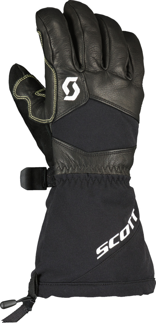 Scott Explorair Plus GTX Long Snowmobile Gloves, black, Size 2XL, black, Size 2XL