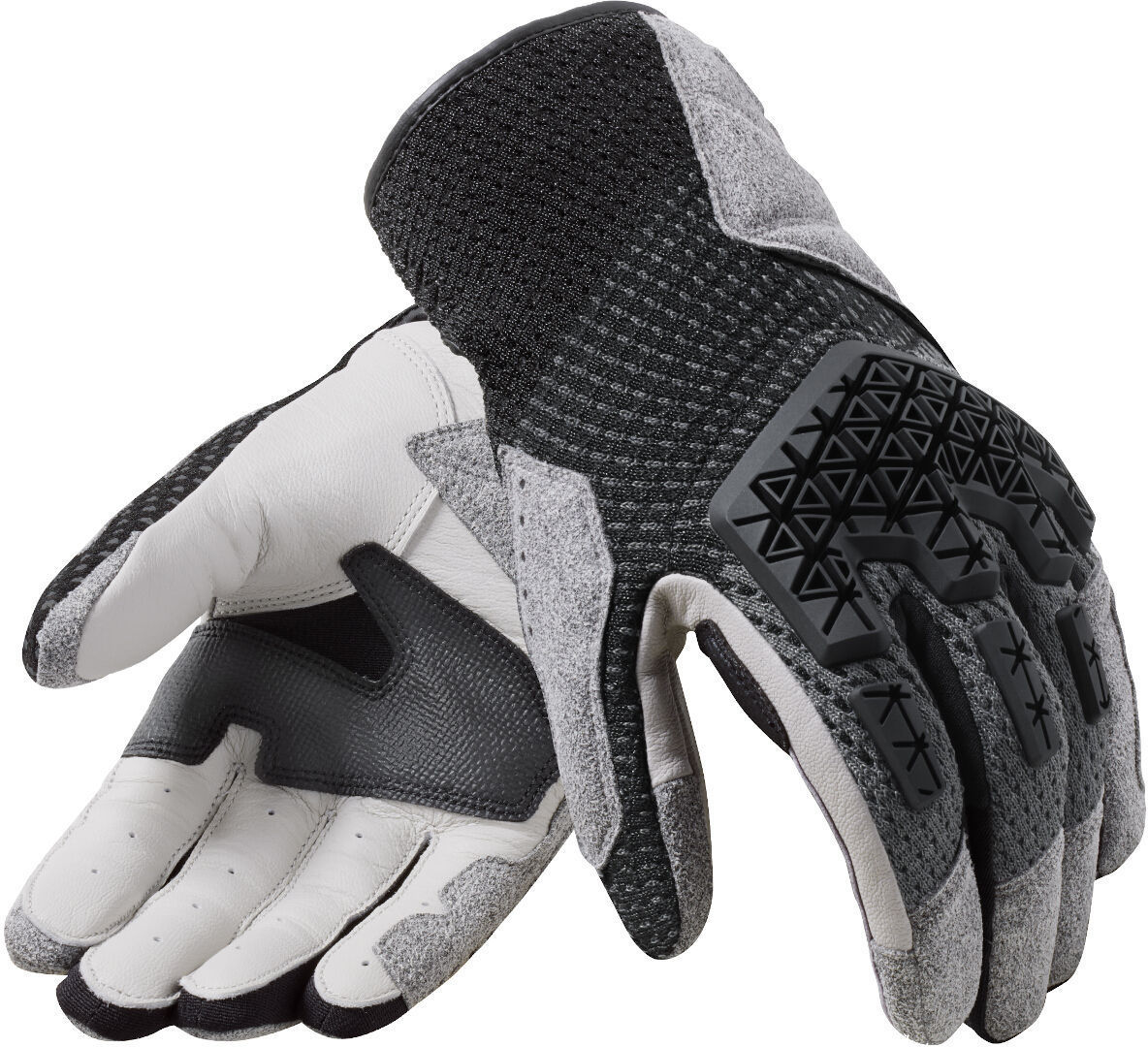 Revit Offtrack 2 Motorcycle Gloves, Black-Grey, Size Xl For Men