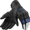 Preview image for Revit Redhill white/blue Motorcycle Gloves