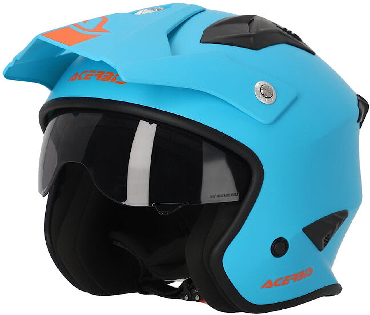 Image of Acerbis Aria 2023 Solid Casco Jet, blu, dimensione XL