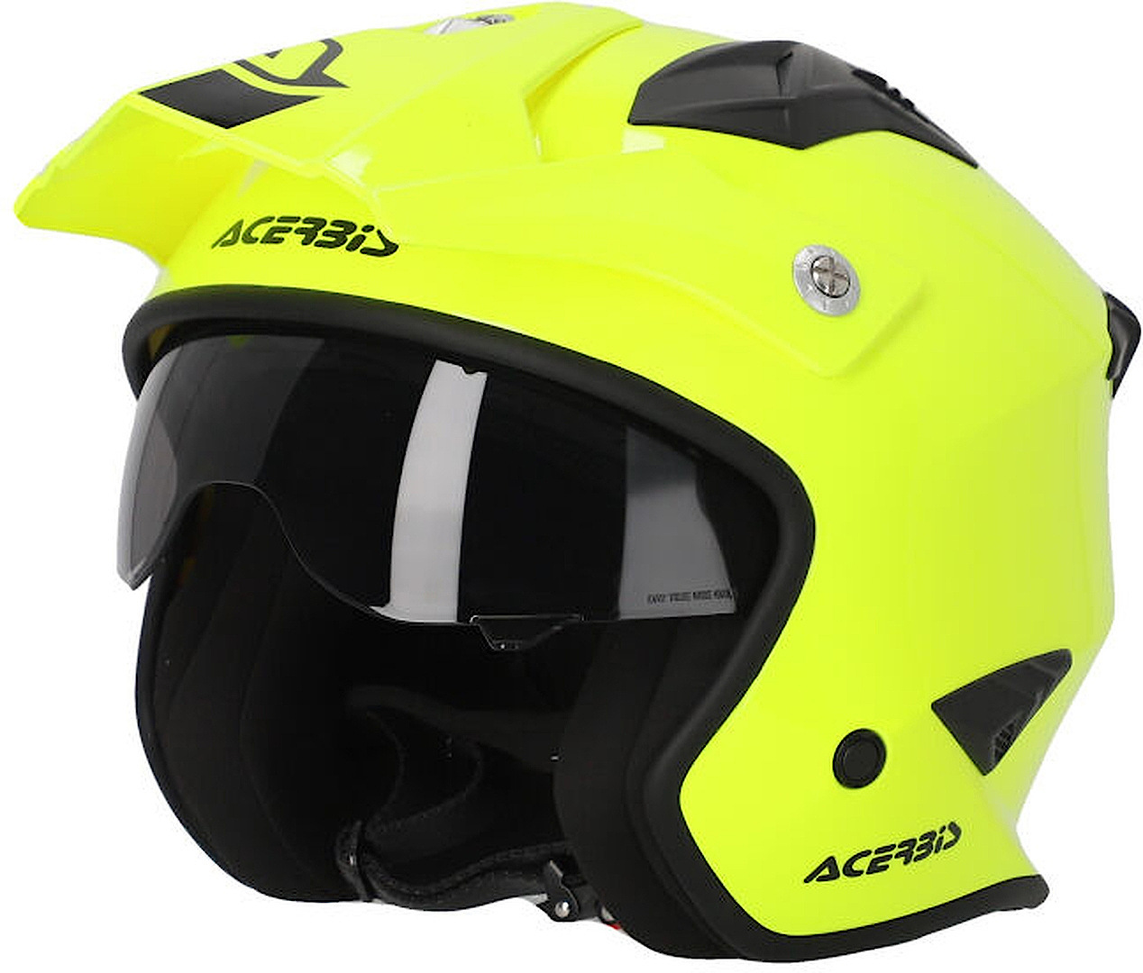 Image of Acerbis Aria 2023 Solid Casco Jet, giallo, dimensione XS