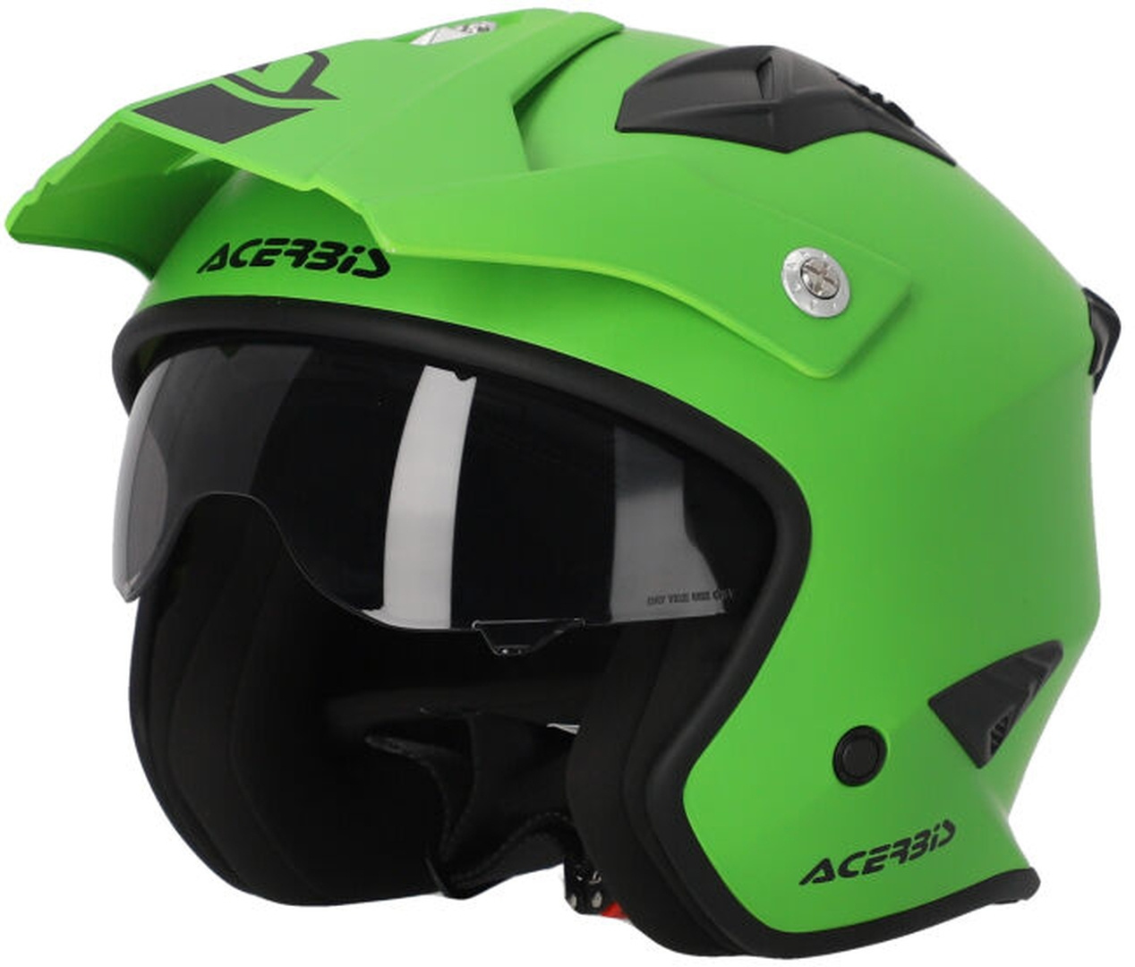 Image of Acerbis Aria 2023 Solid Casco Jet, verde, dimensione XS