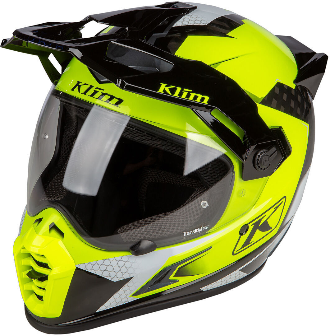 Klim Krios Pro Charger Шлем для мотокросса Черный/неоновый желтый XXXL (65/66) 