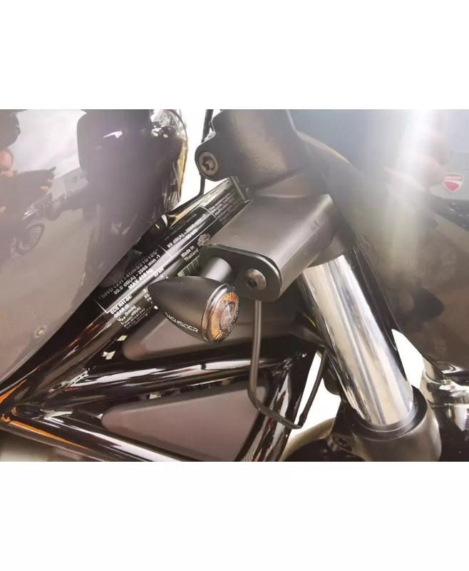 V PARTS Front Indicator Cover Bracket Harley Davidson Nightster