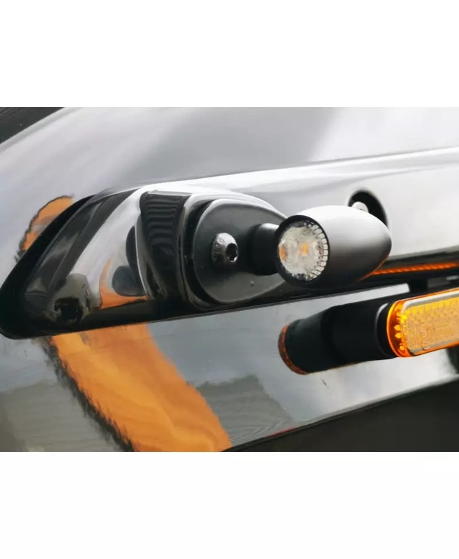 V PARTS Rear Indicator Cover Bracket- Harley Davidson Nightster