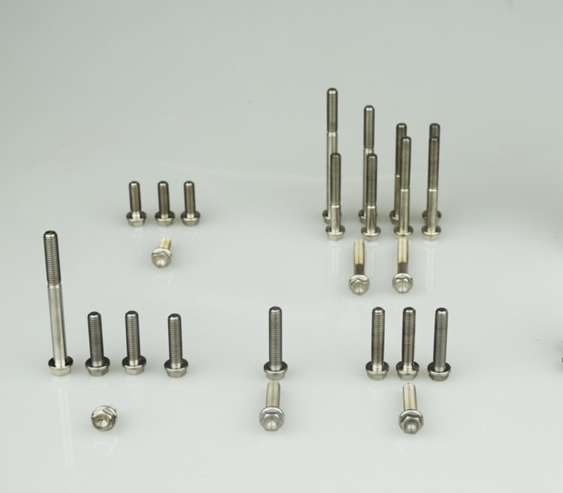 SCAR Kit de tornillo motor de titanio 39 piezas
