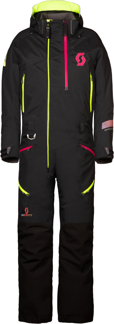 Scott DS-I Dryo 2023 Snöskoterdräkt för damer i ett stycke, svart,  M för kvinnor