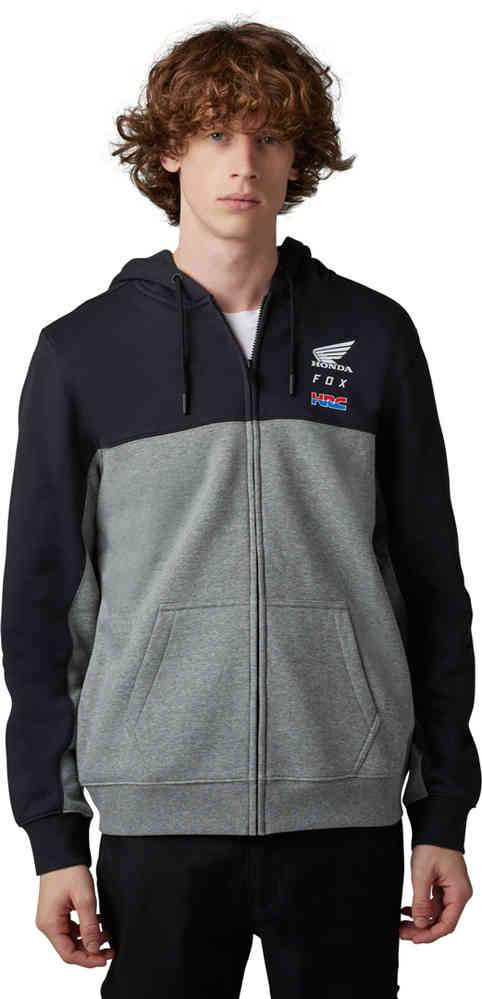 FOX X Honda Felpa con cappuccio con zip