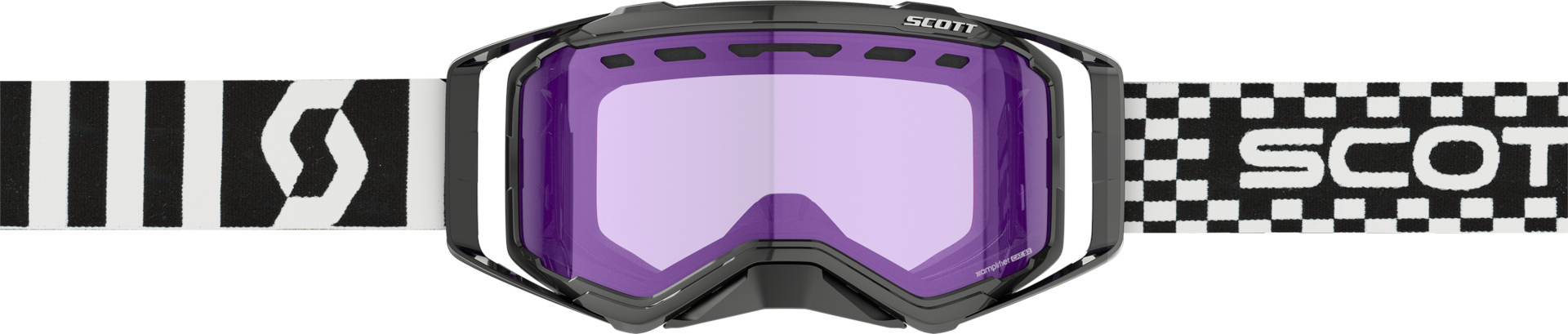 Scott Prospect Racing Черно-белые снежные очки