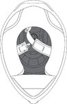 AGV K-1 S Коронные накладки для шлема