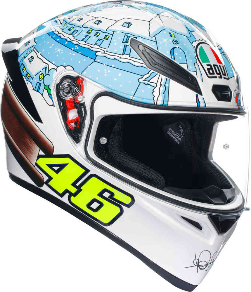 AGV K-1 S Winter Test 2017 Capacete