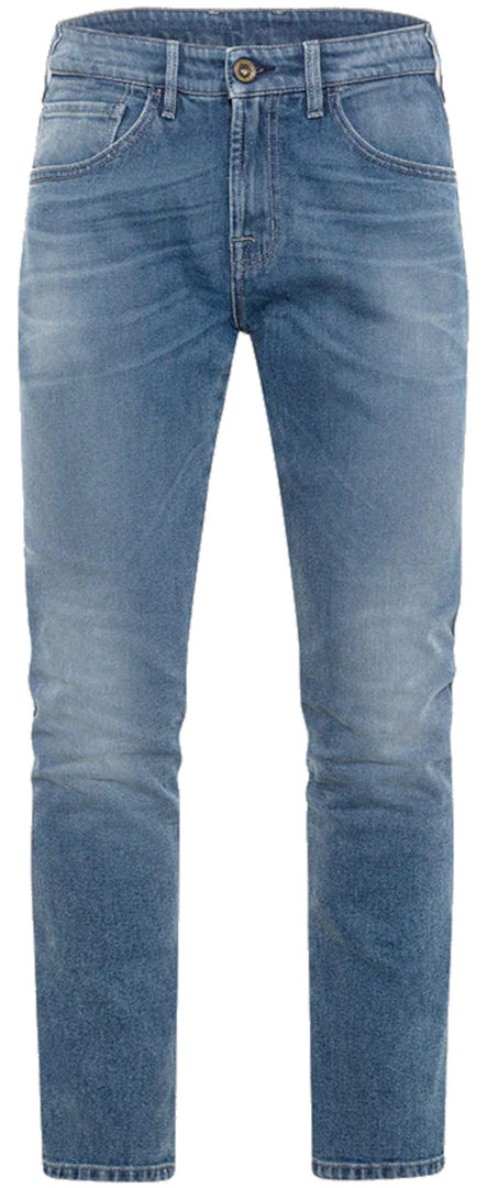 Rokker RT Tapered Slim Jeans de moto, bleu, taille 40 pour Hommes