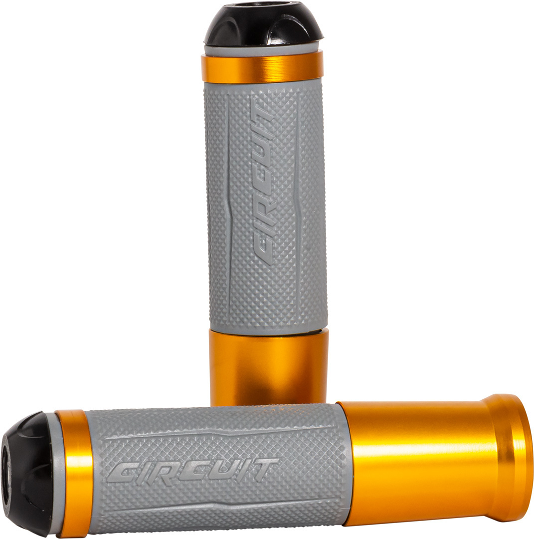 Circuit Equipment SILVERSTONE Gummigriffe, grau-gold, grau-gold