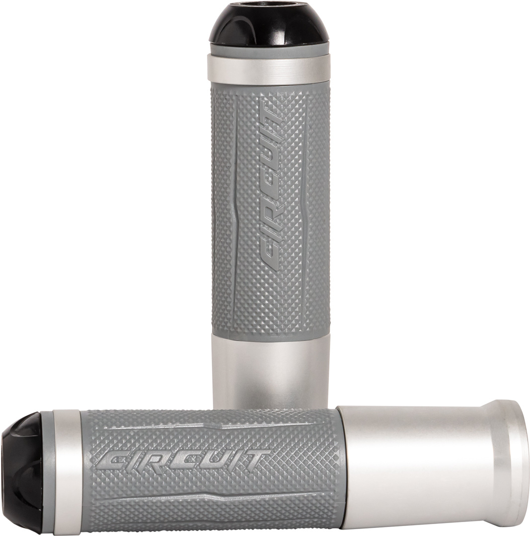 Circuit Equipment SILVERSTONE Gummigriffe, grau-silber, grau-silber