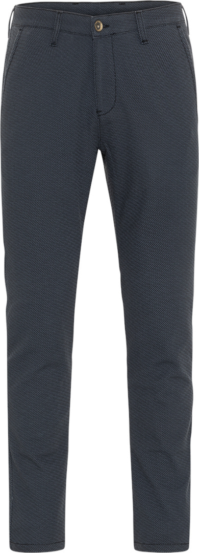 Rokker Tweed Chino Tapered Slim Motorcykel tekstil bukser, blå, størrelse 36