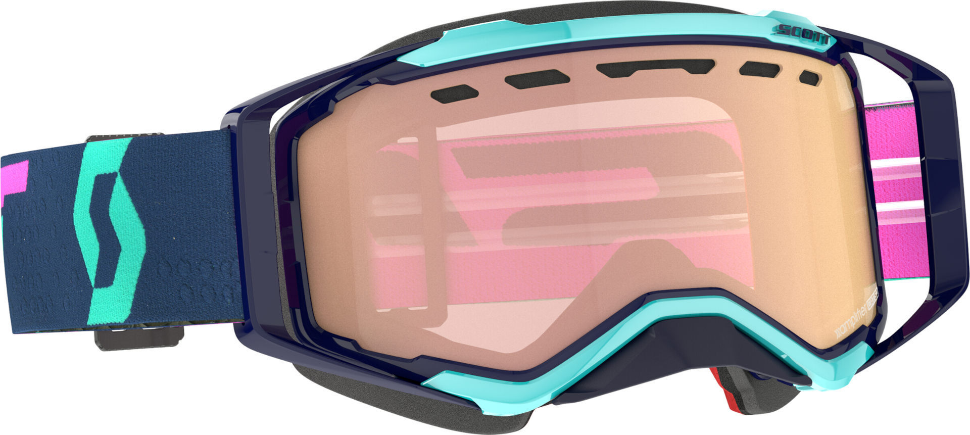 Scott Prospect Turquoise Pink Snow Goggles buy cheap FC Moto