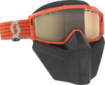 Scott Primal Safari Facemask Light Sensitive Óculos de neve laranja/cinzento