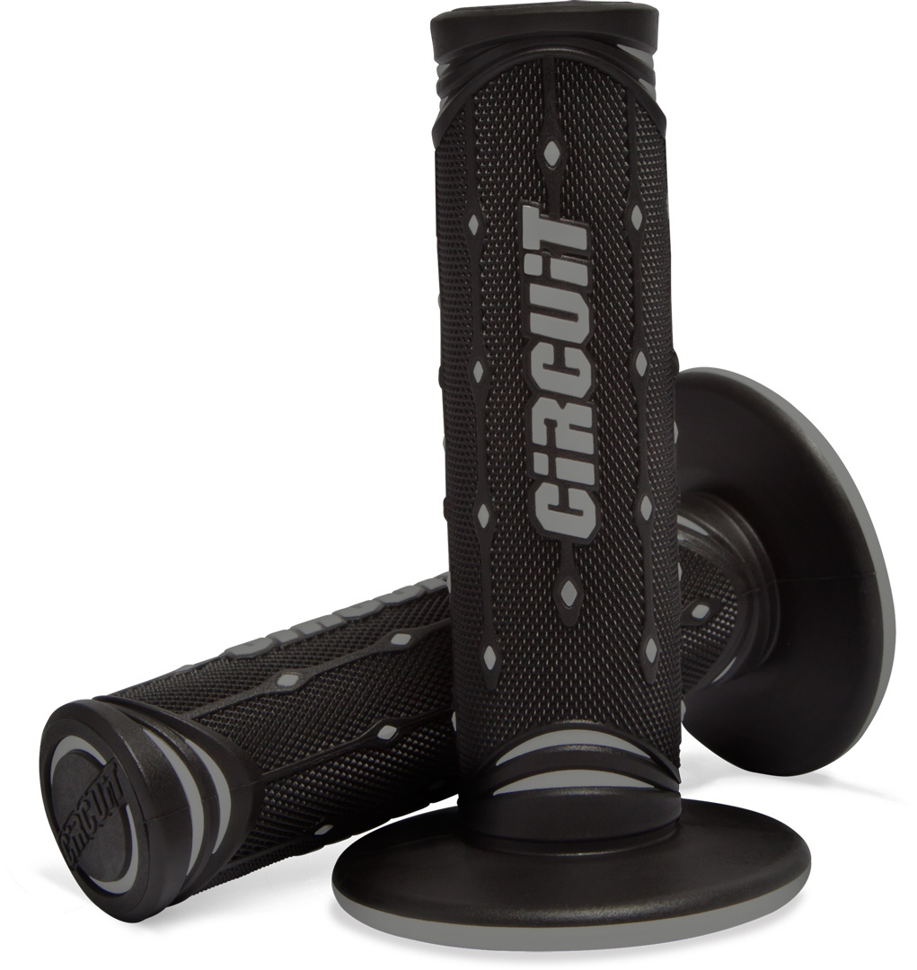 Circuit Equipment JUPITER Racing Gummigriffe, schwarz-grau, schwarz-grau