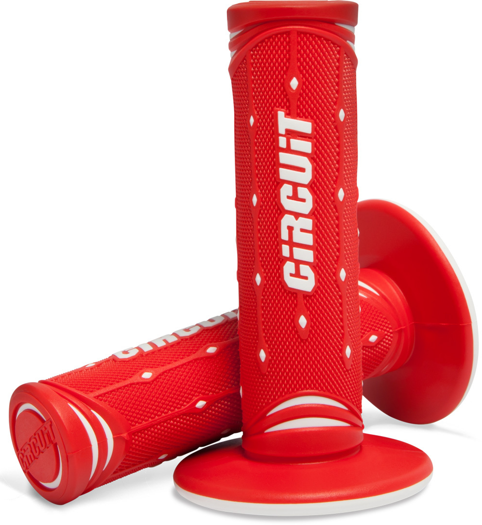 Circuit Equipment JUPITER Racing Grip, white-red, white-red