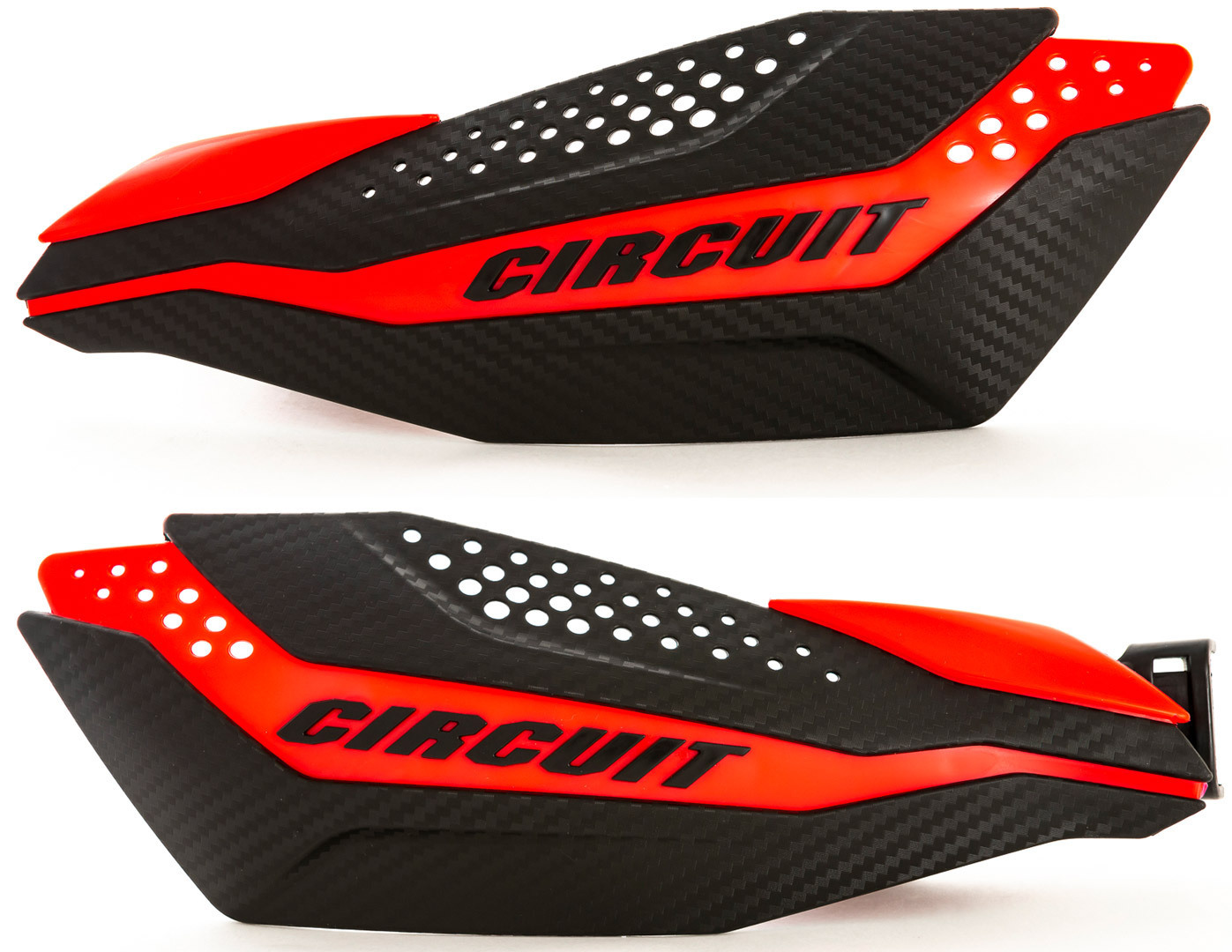 Circuit Equipment DAKAR Hand Guard, carbon-red, carbon-red
