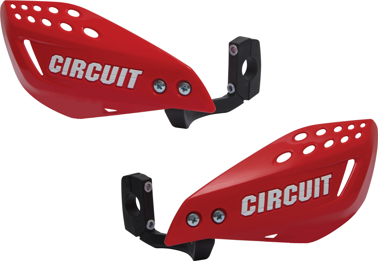Circuit Equipment VECTOR Hand Guard, white-red, white-red