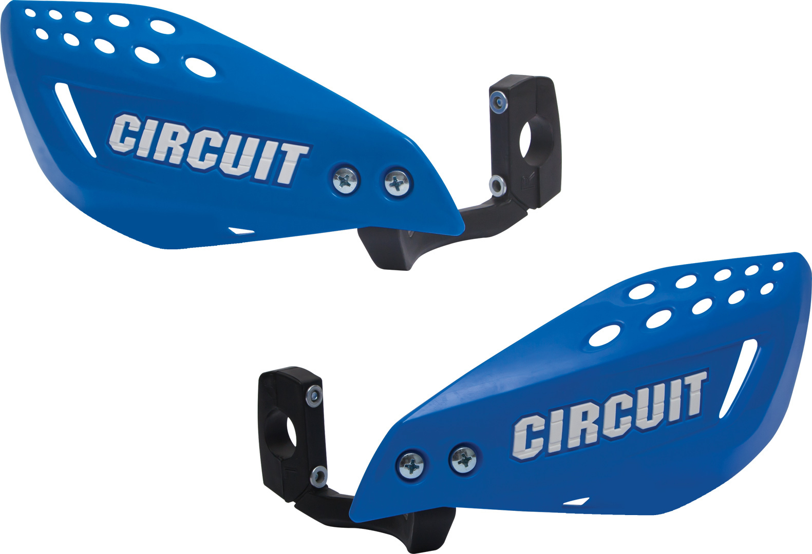 Circuit Equipment VECTOR Protège-mains, blanc-bleu
