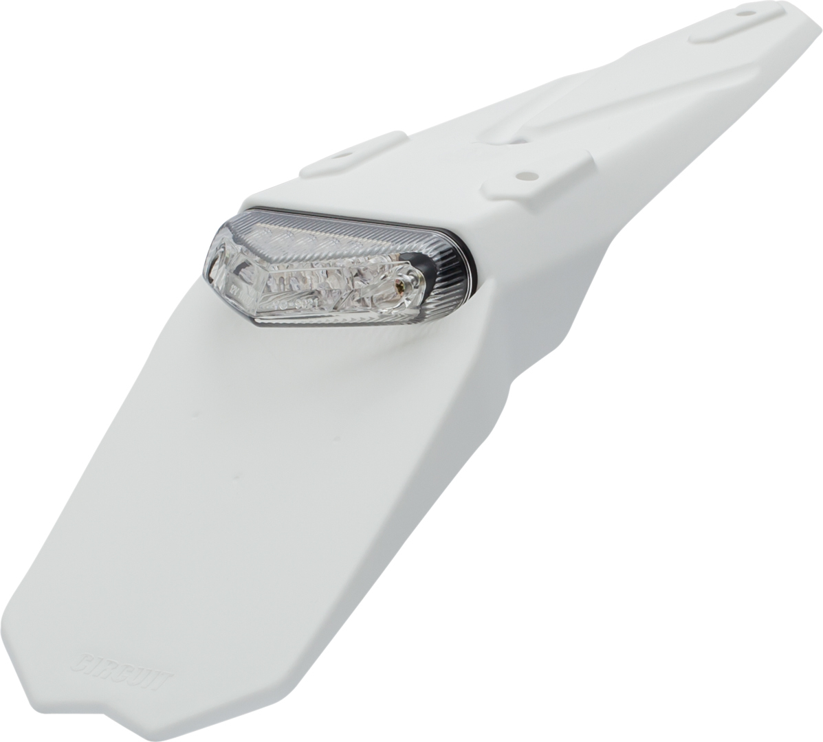 Circuit Equipment MANTIS LED License Plate Holder, white-clear, white-clear
