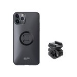 SP Connect Komplett paket Moto Bundle monterat på backspegel - iPhone 11 Pro Max