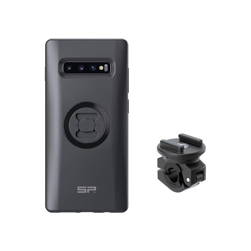 SP CONNECT Moto Bundle fixed on Mirror - Samsung S10+