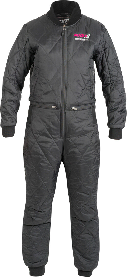 FXR Monosuit F.A.S.T. Insulated 2023 Ladies One Piece Snowmobile Suit Inner Lining, black, Size 16 for Women, black, Size 16 for Women