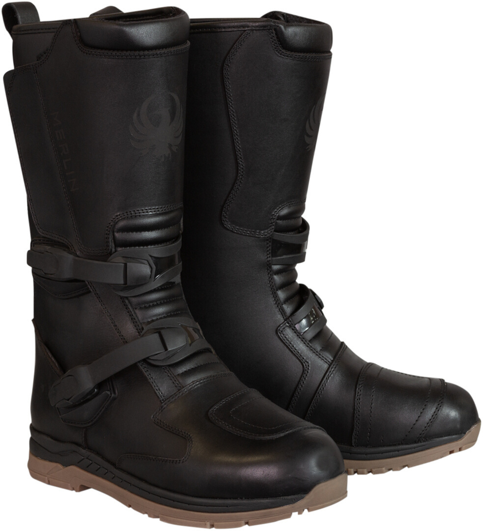 Merlin G24 Adana D3O Motorcycle Boots, black, Size 41, black, Size 41